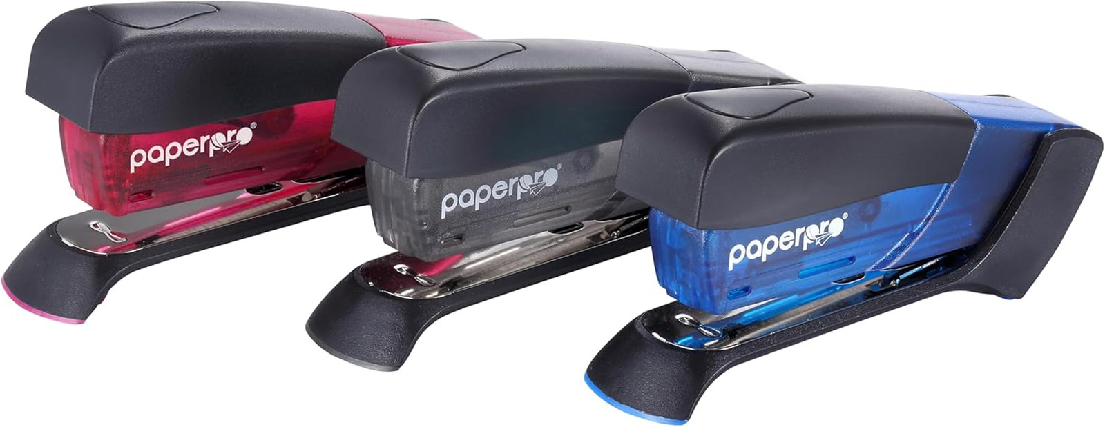 Paper Pro Compact Classic No Effort, One Finger, 80% Easier Staplers – Great for