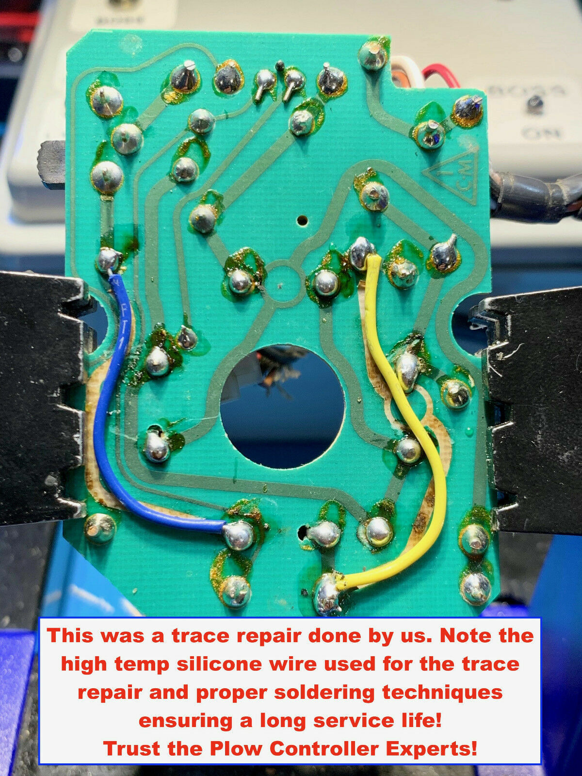 REPAIR EVALUATION REPORT JOYSTICK BOARD FISHER WESTERN SNOW PLOW 6PIN CONTROLLER