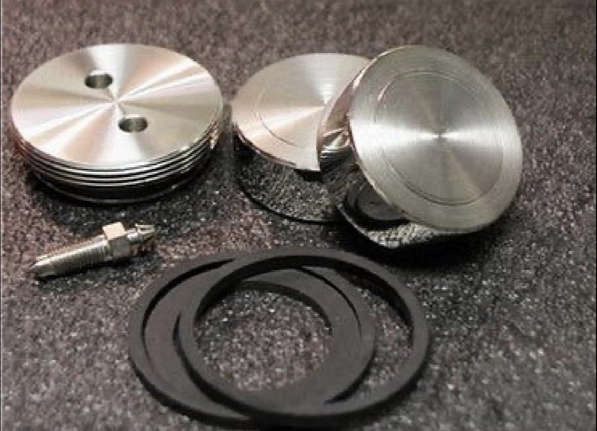 Norton Commando Caliper Rebuild Kit in Stainless Steel