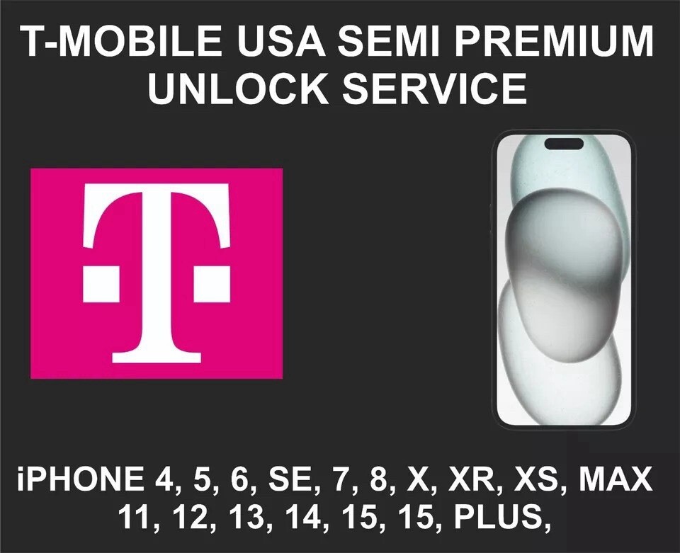 T-Mobile/Sprint USA All Models Supported Till 16 Pro Max [Clean + Financed] Fast