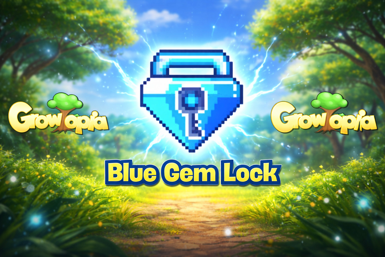 growtopia blue gem lock