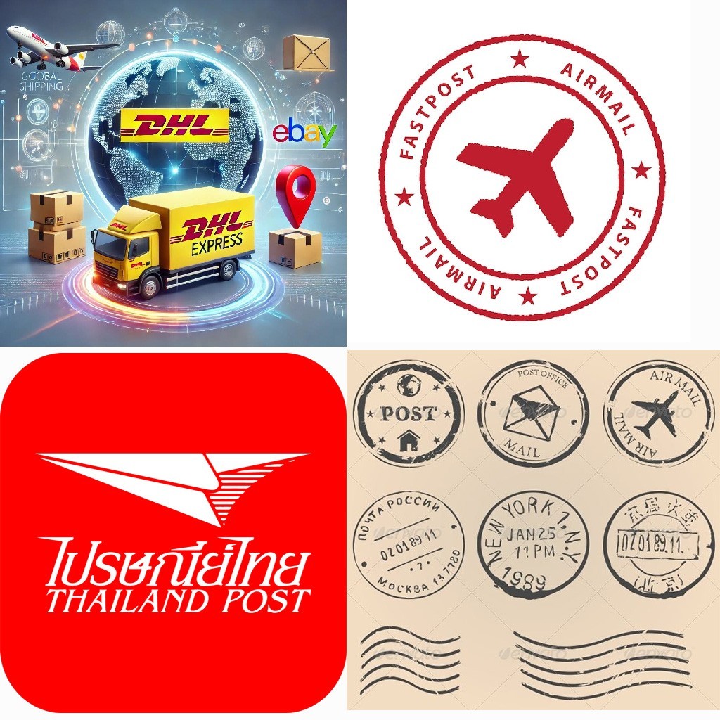 International Registered Air Mail Special Shipping Service (Tracking ID)