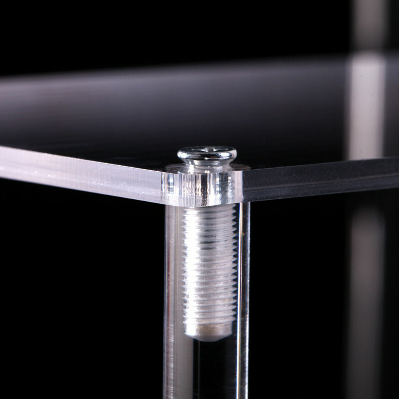 Acrylic Display Stand Toy Model Car Accessories Transparent Perspex Shelf