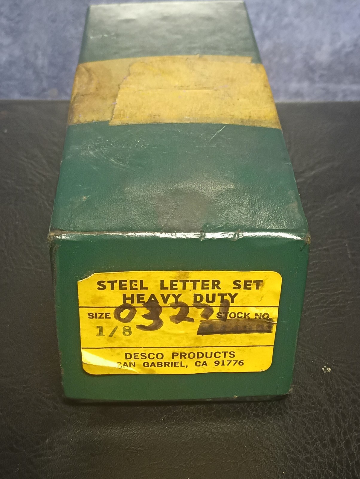 Steel Letter Striking Set
