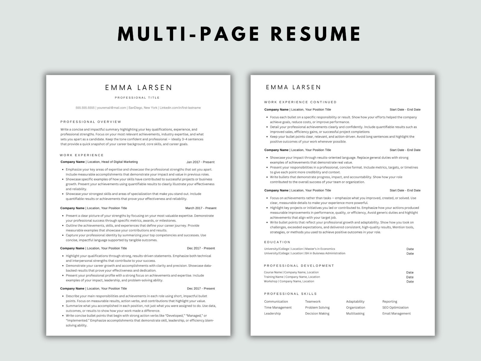 Resume Writing & CV Rewrite Service | ATS Optimized