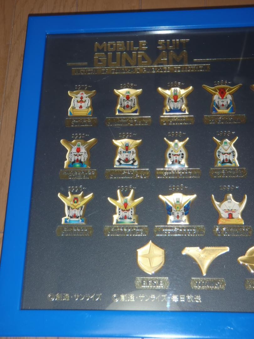 Gundam 30th Anniversary History Pin Badge Collection