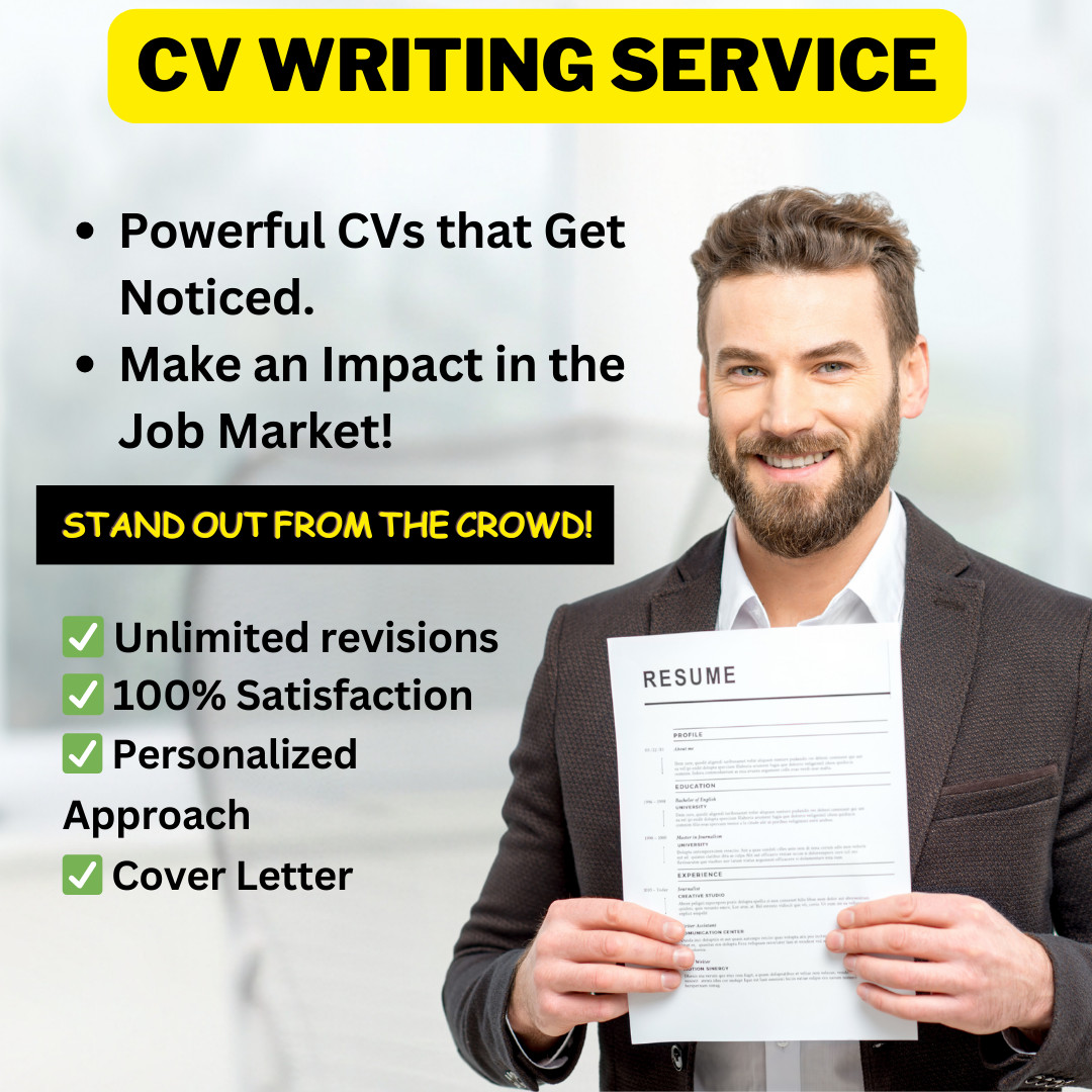 Professional CV/Resume Writing Service / Cover Letter! Get Hired!