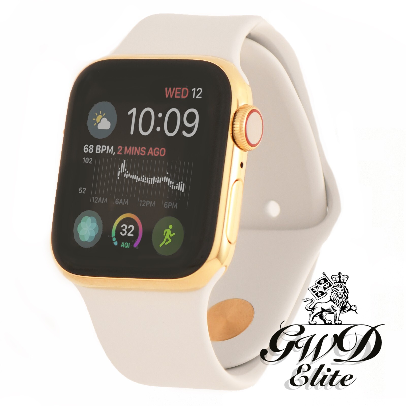 Apple Watch 18k Gold Plating Service no band Series 8 7 6 5 4 3 2 1