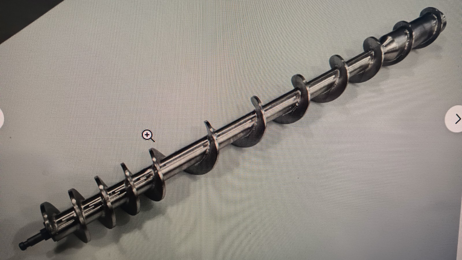 STAINLESS STEEL 00-913102-00383 MIXER/GRINDER AUGER FOR MG1532