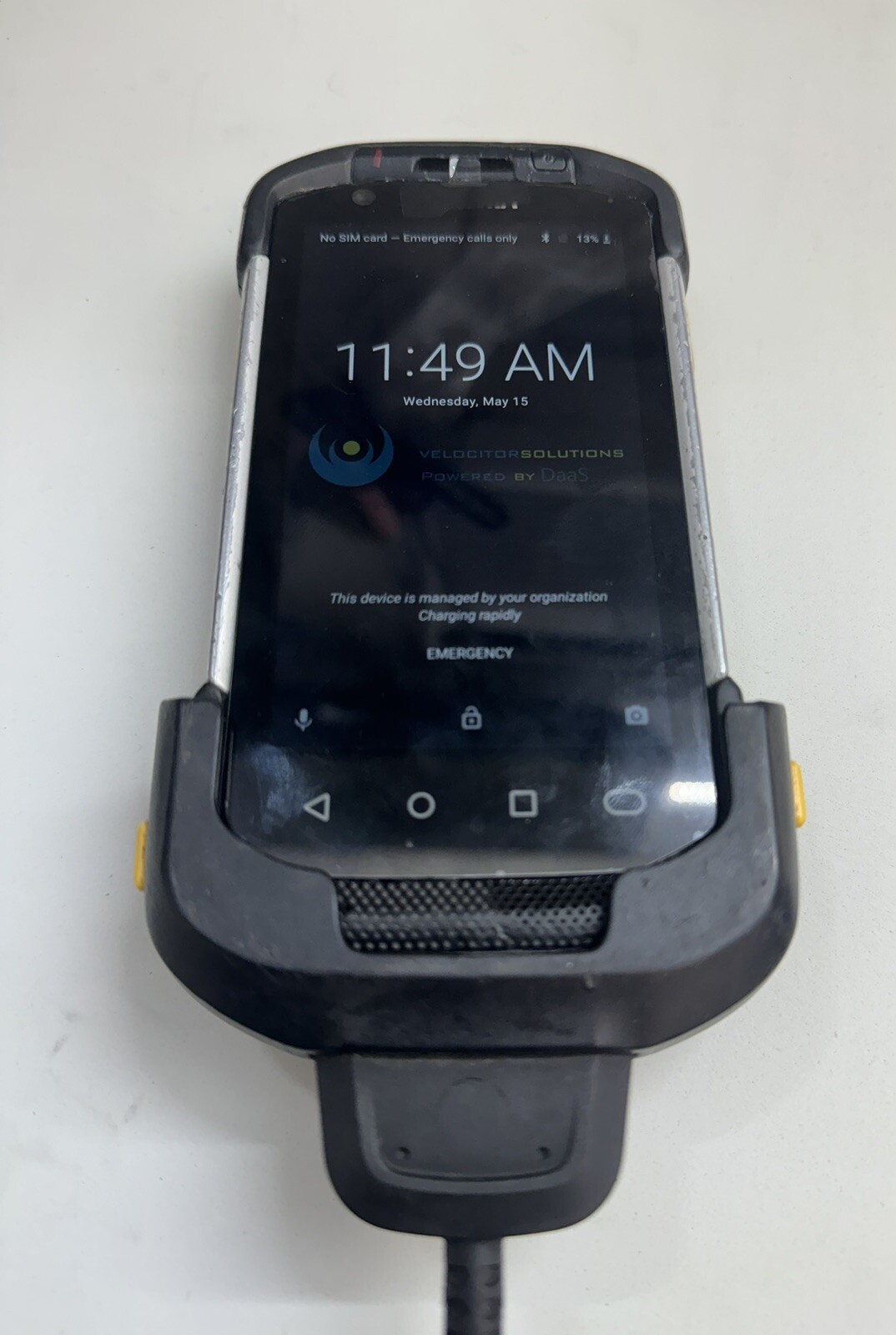 FedEx Or USPS Dispatchers / Mgmt with damaged Zerba TC-77 scanner screen repair.