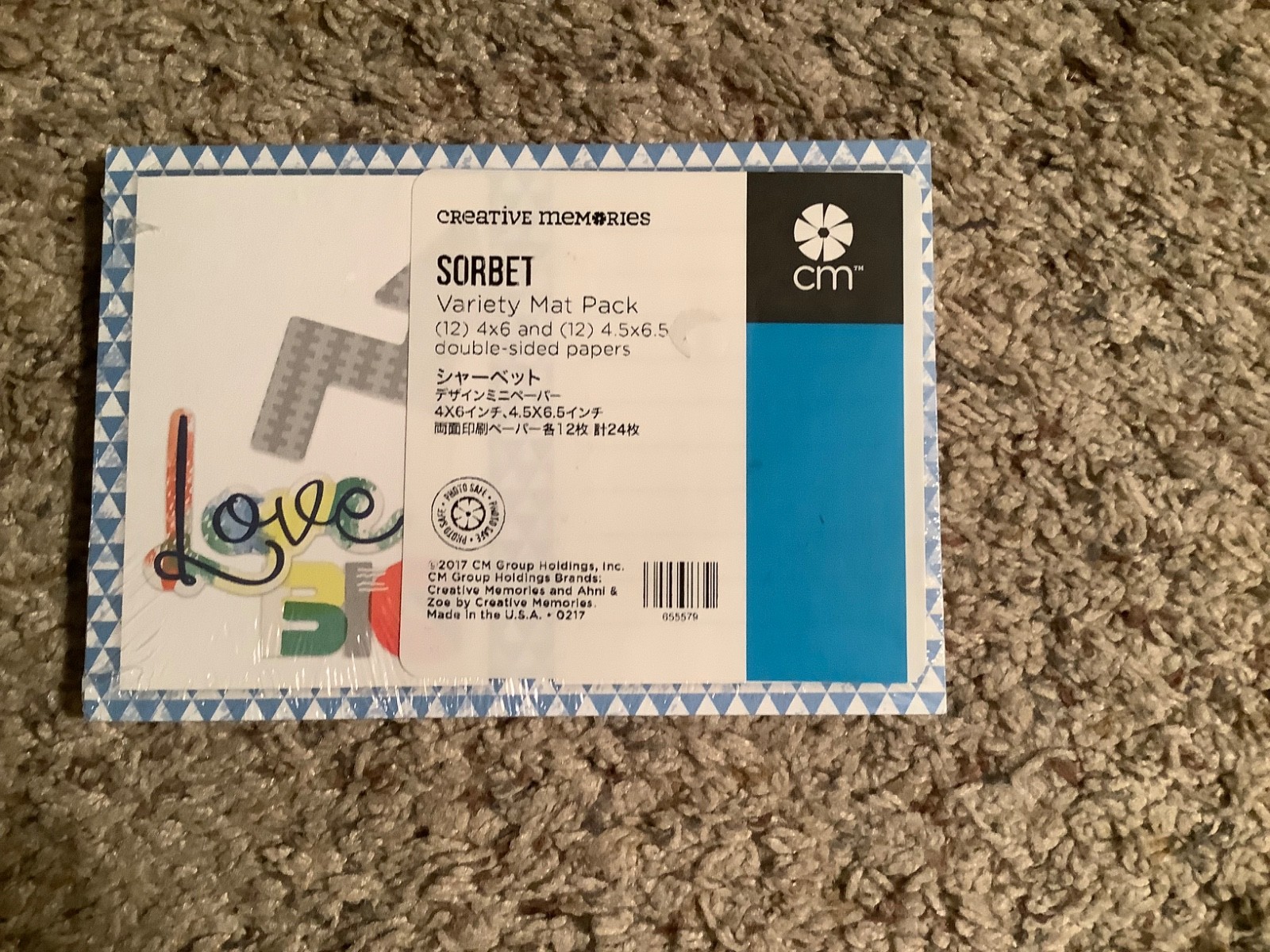 Creative Memories Sorbet Variety Mat Pack