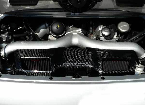 Carbon fiber air box for Porsche 997 tt 2007-09