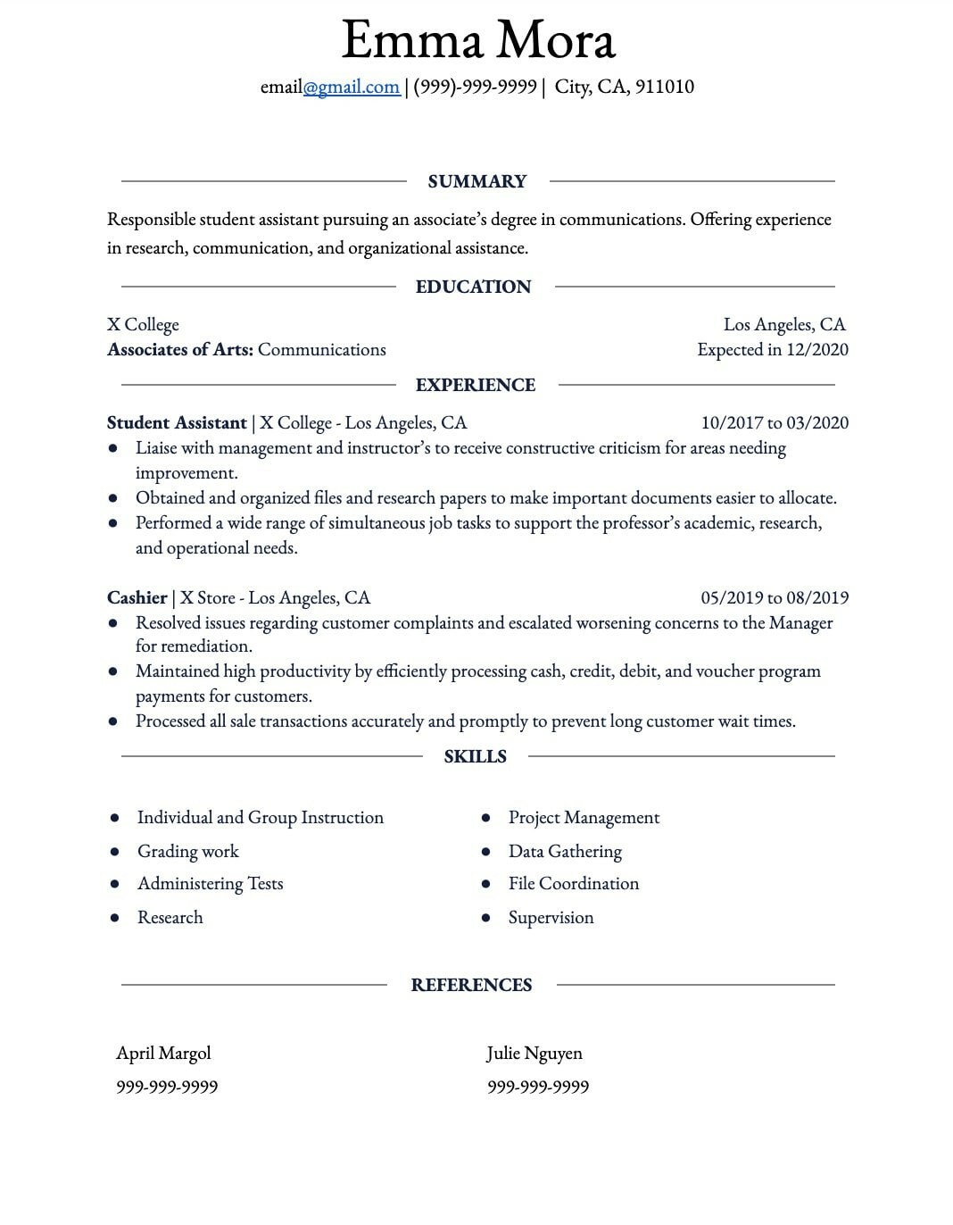 I will create your professional resume from scratch