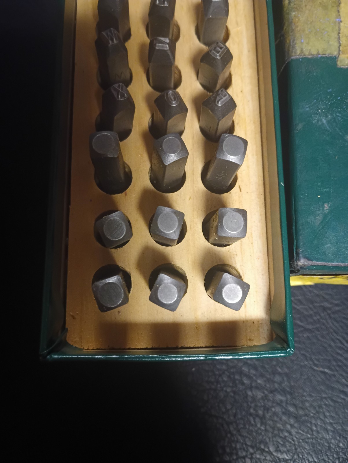 Steel Letter Striking Set