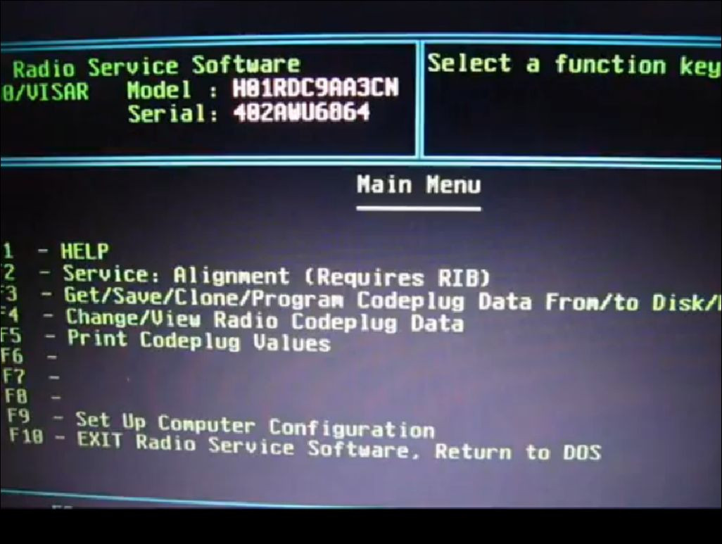 Motorola MT2000 Programming Service FEATURES included. NOT A RADIO.