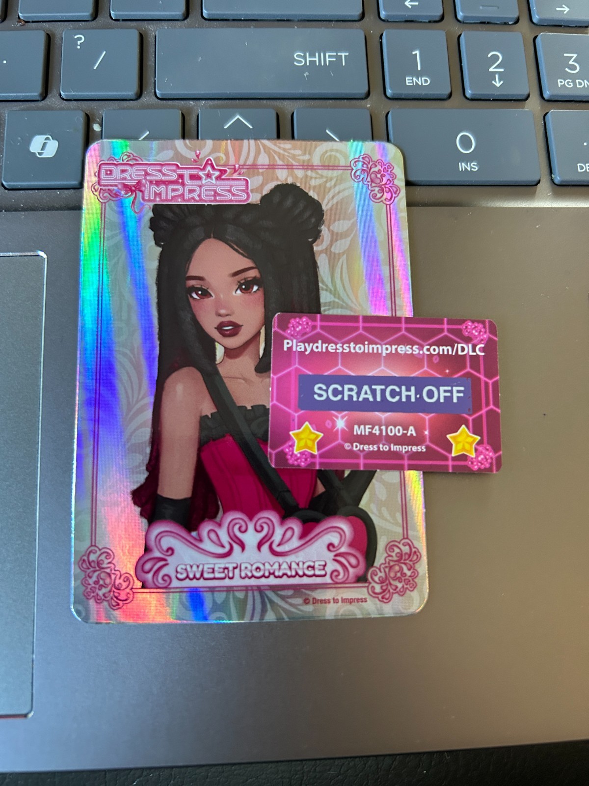 Dress To Impress DLC Sweet Romance Toy Code A Sent Fast Via Ebay Msg