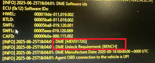 BMW N55 S55 M2 M3 M4 DME Unlock Service MHD BM3 F80 F82 F83 F87 X5 X6