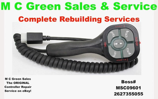 REBUILDING SERVICE – BOSS V or STRAIGHT PLOW 9 PIN HANDHELD CONTROLLER REPAIR