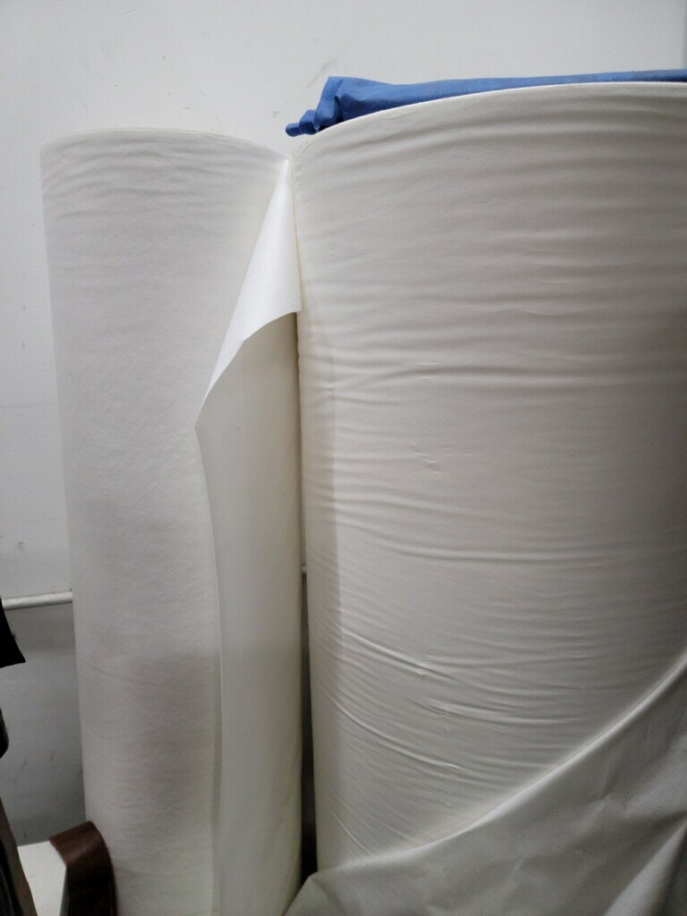 Waterproof Polypropylene/ polyethylene blend rolls of fabric