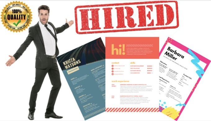 Resume & Cover Letter Editing/Writing Service/ Deliver to you within 24 hours