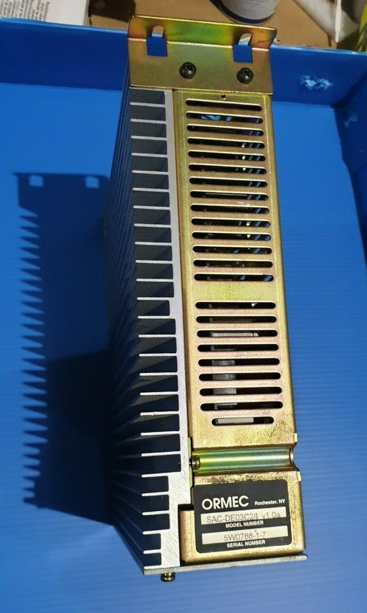 ORMEC SAC-DE03C2/I V1.0A DE Series AC Servo Drive (TROLLEYF.2)