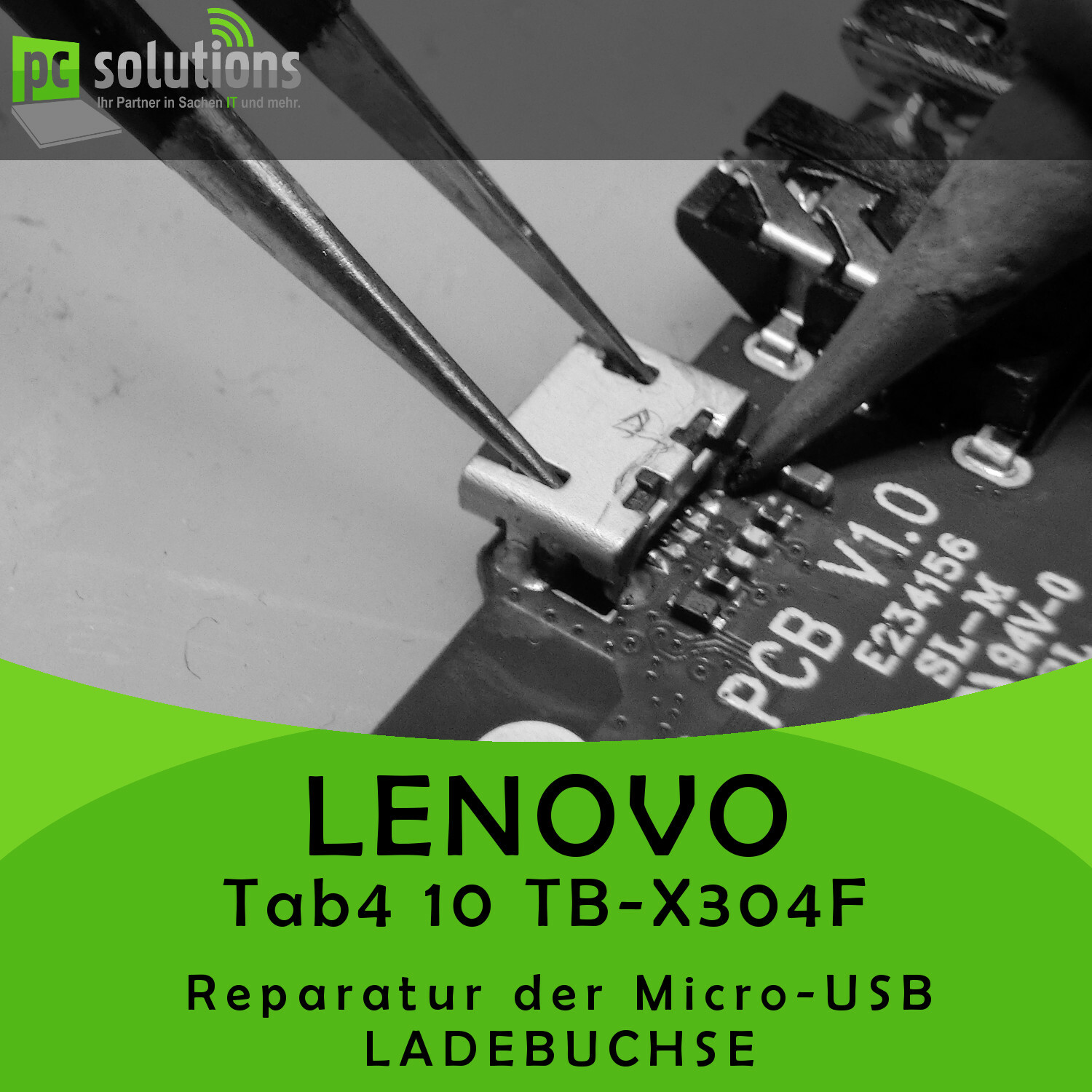 REPAIR Replacement Micro USB Charging Socket Connector Lenovo Tab 4 10TB-X304F