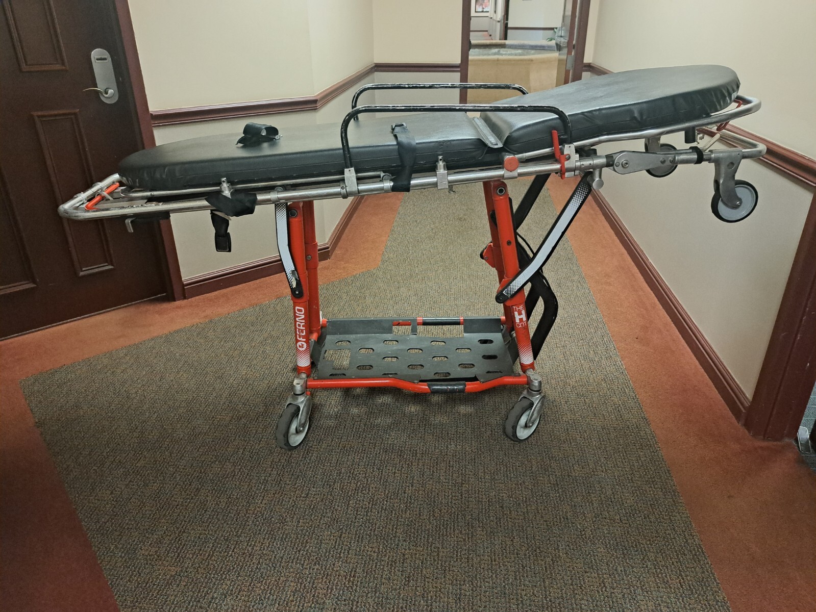 Used Red Ferno Stretcher