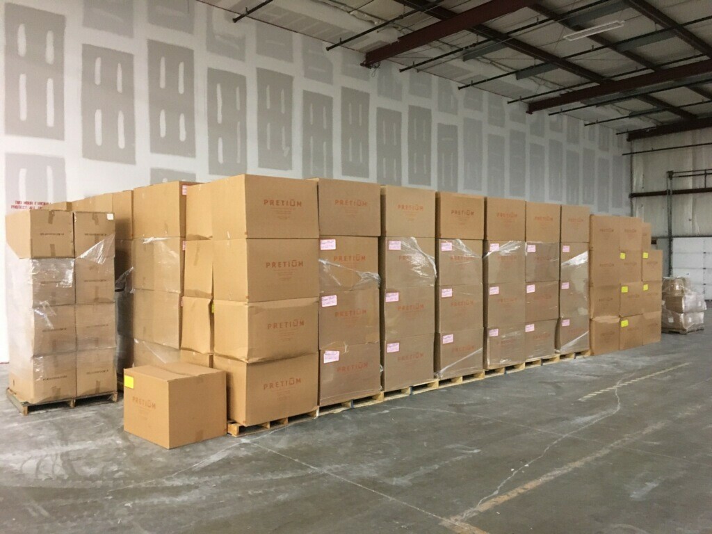 1 gallon Industrial round plastic jugs  $1.88 per jug