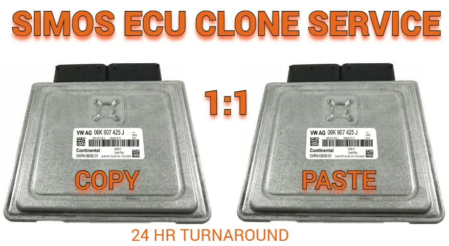 AUDI or Volkswagen SIMOS 18.1 ECU Clone or Immo Off