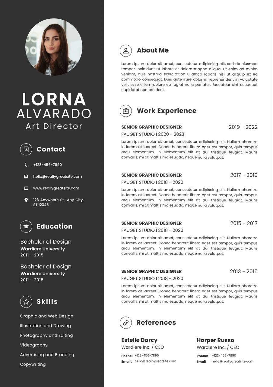 Professional Resume, CV, and Cover Letter Services + Editing & Admissions Help