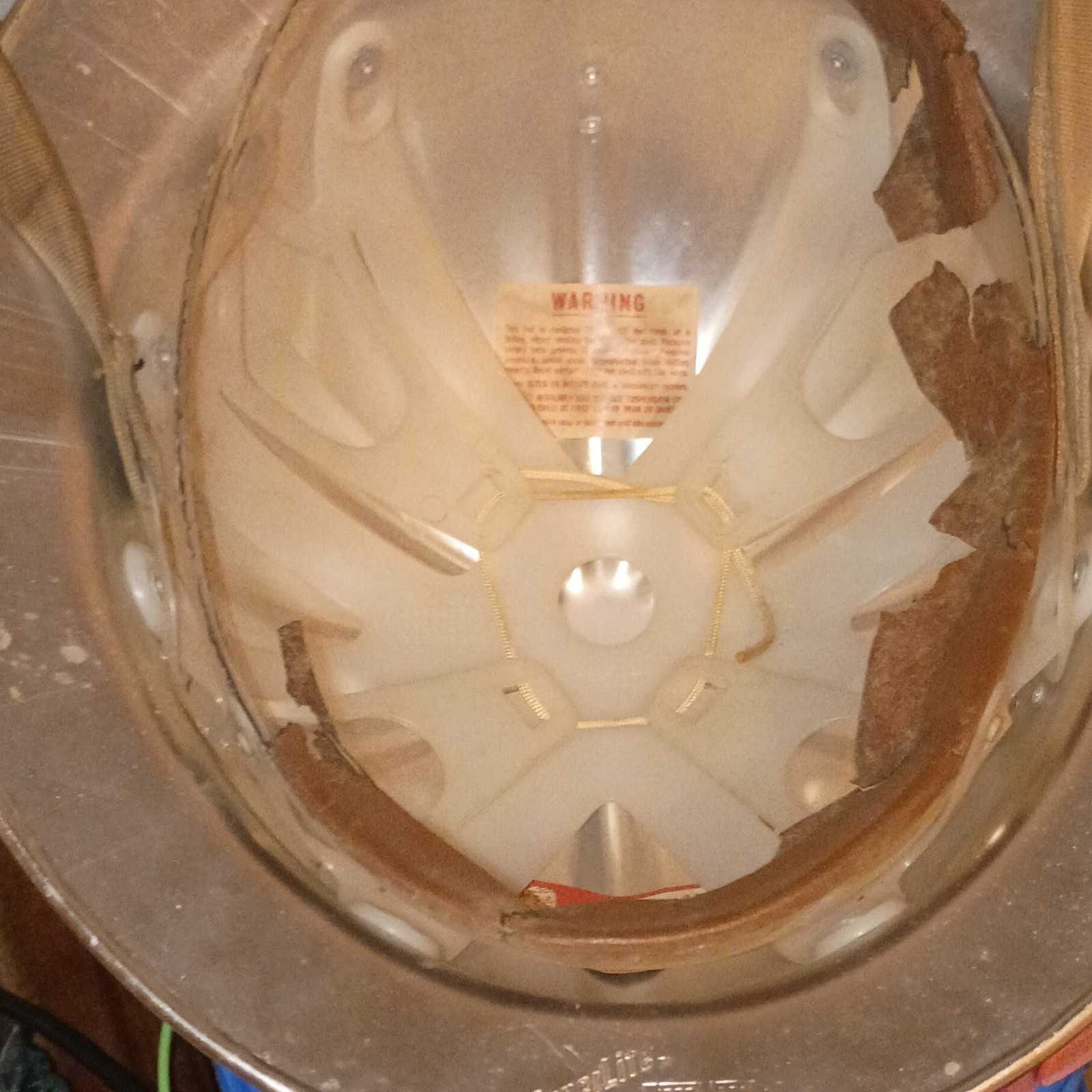Fibre-Metal SuperLite Aluminum Hard Hat w/ Suspension Liner Silver