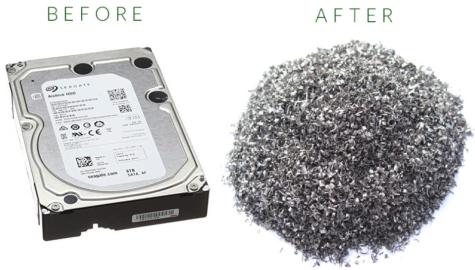 Professional Hard Drive Destruction / shredding – West Coast Nevada