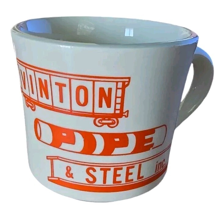 Vinton Pipe & Steel Inc Coffee Cup Tea Cup 8oz small sized cup mug