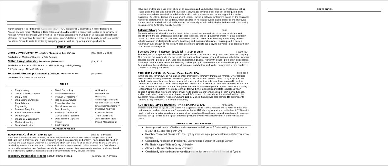 Resume writing services, CV, Cover letter, Transcription, proposals, speeches