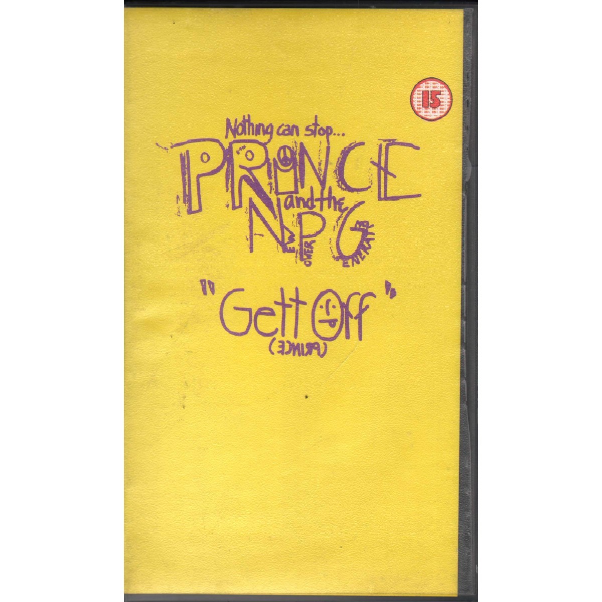 Prince VHS Gett Off Warner Video – 338259 New