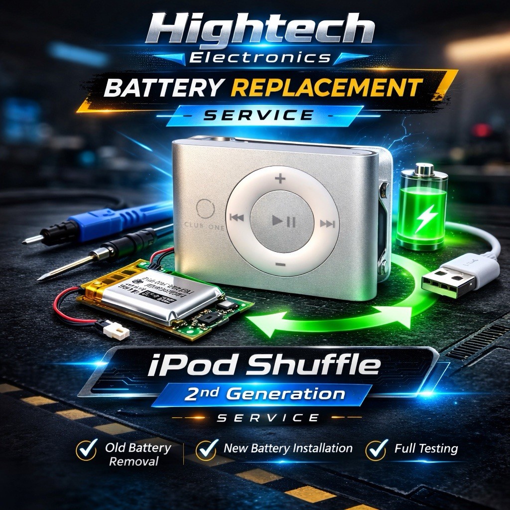 iPod shuffle 2nd Generation Battery Replacement Service