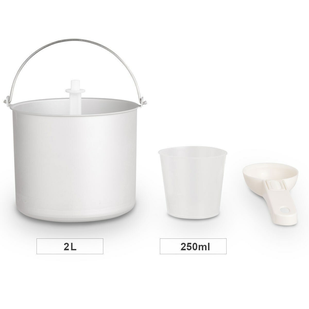 2.1 Quart Ice Cream Maker with LCD Timer Control