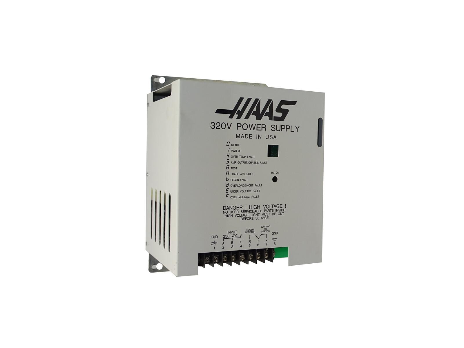 Haas 69-2000B or 93-69-2000 320V Power Supply (Repair/Repair)