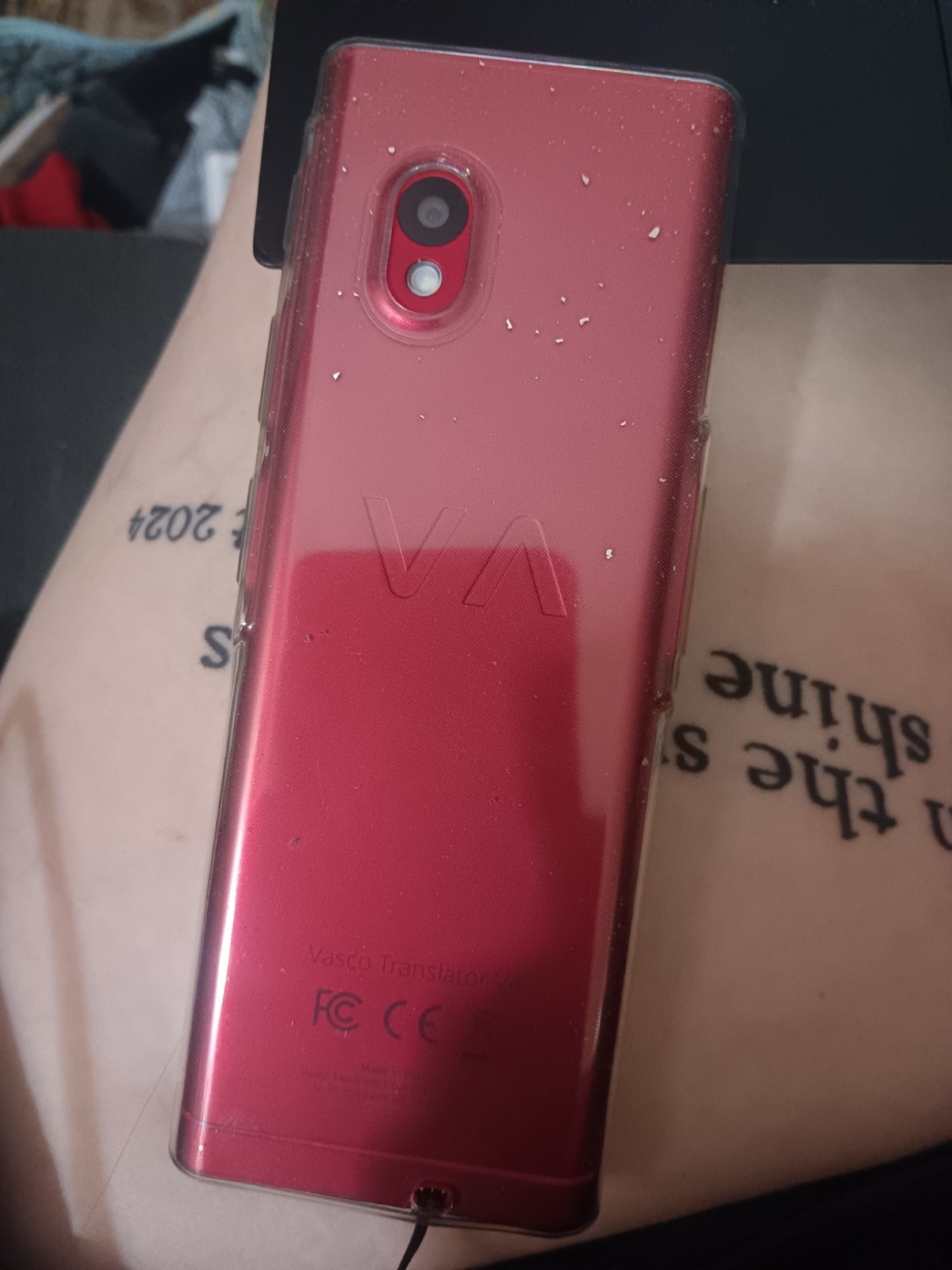 Red vasco voice translator, free communication