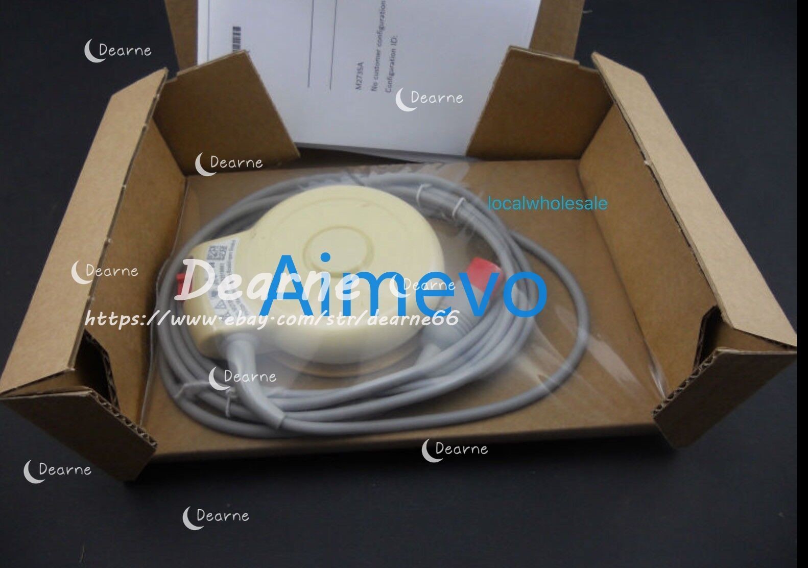 Original Philips M2735A Toco Transducer Probe 8Pin For Avalon FM20 FM30