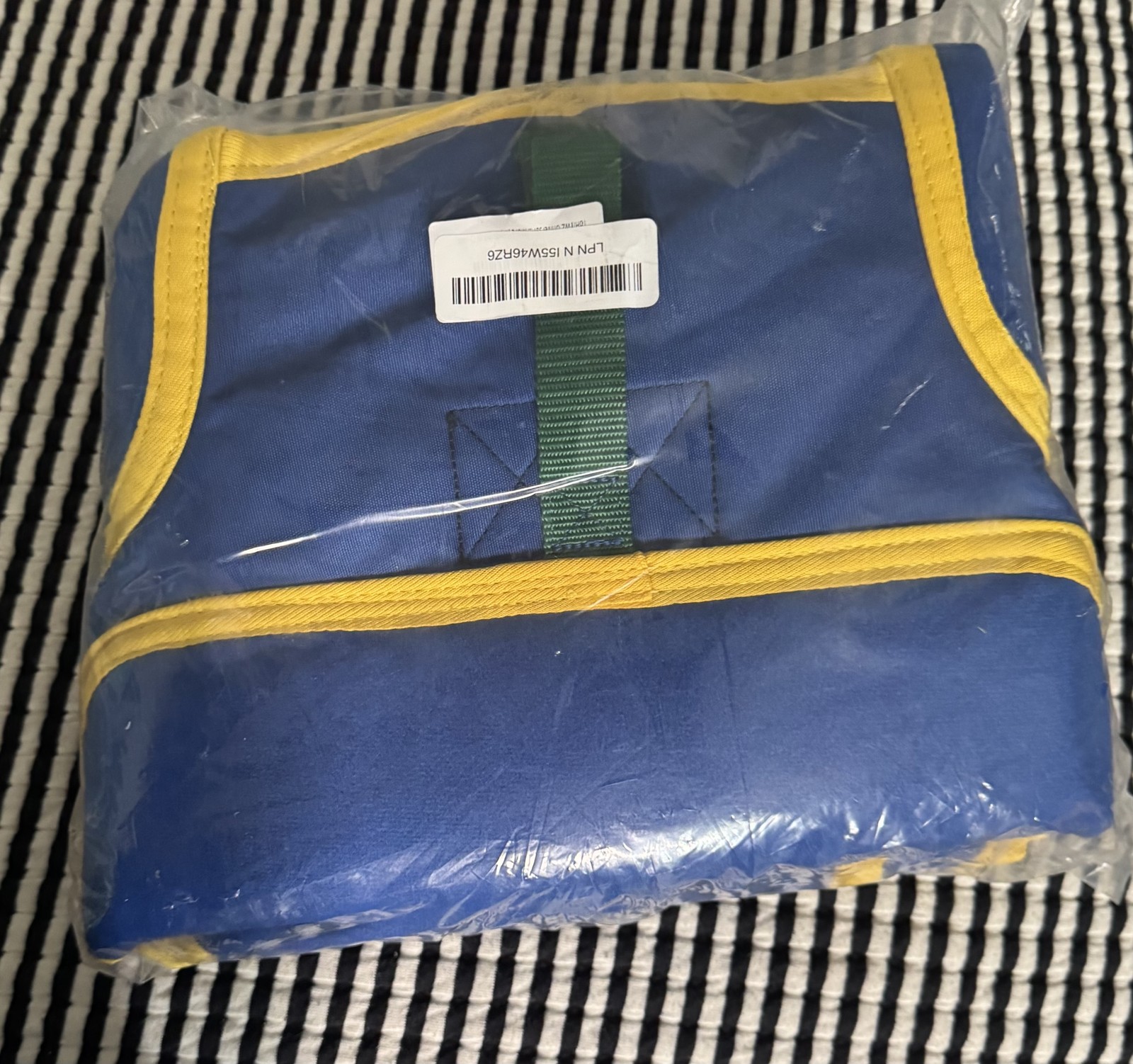 ToHiYWZ Blue & Yellow Patient Lift Sling – Size M, 450 lb Capacity