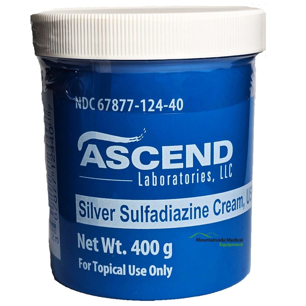 Silver Sulfadiazine Cream, 1%, 400g Jar (EXP: 09/2028)