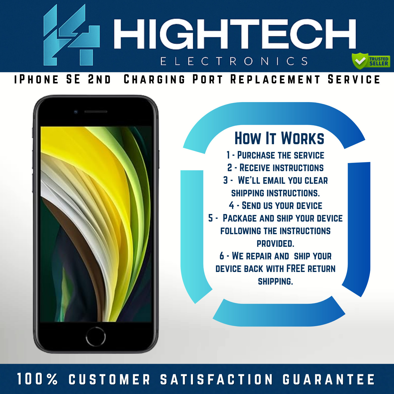 iPhone SE 2nd Charging Port Replacement Service