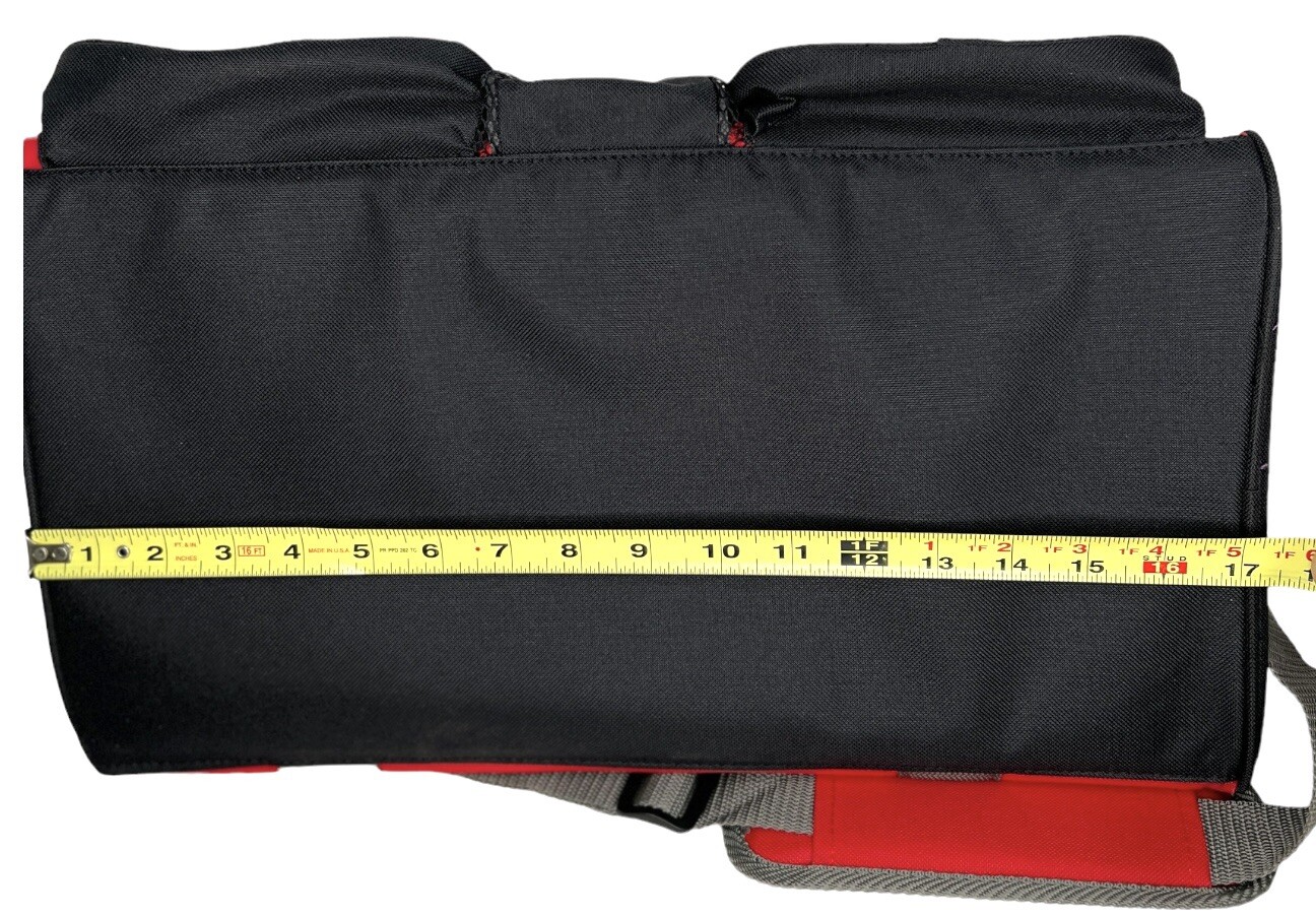 The Great Seal Of Surry County NC 1770 Duffle Bag Red Black Tote Strap Brand New