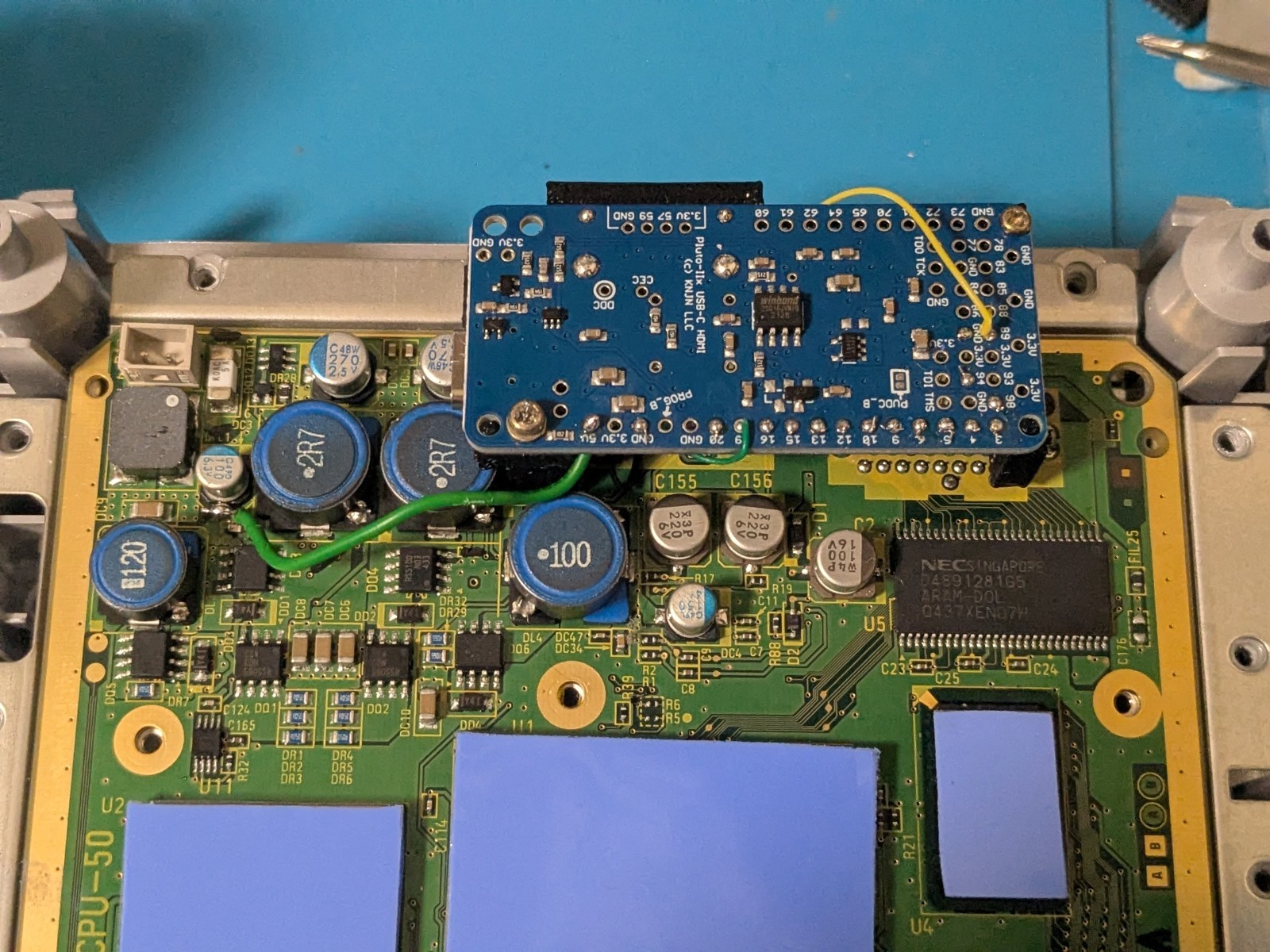 Send in service For Nintendo Gamecube DOL-101, Internal hdmi installation