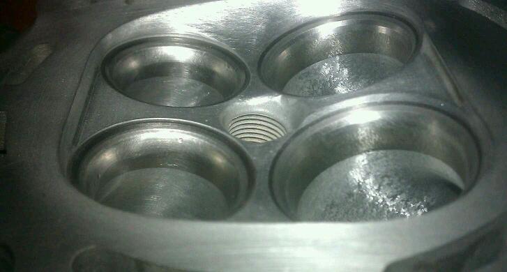 Honda TRX450R TRX450ER Cylinder Head Rebuild Valve Seat Cut trx 450 r er