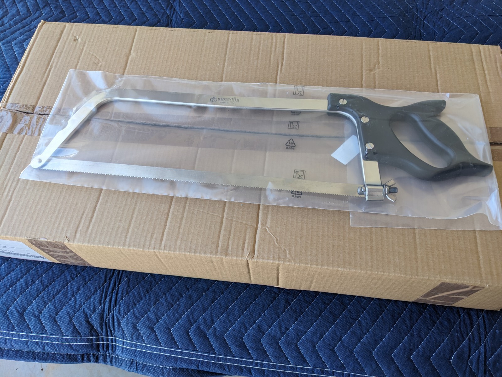 butcher frozen saw , Saw for frozen foods, stainless steel