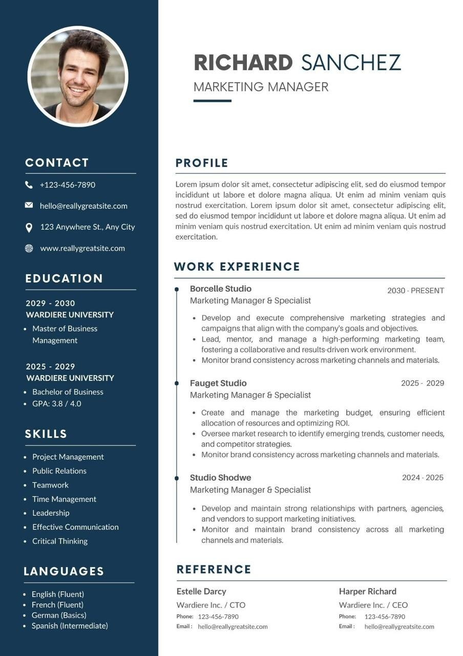 Professional Resume, CV, and Cover Letter Services + Editing & Admissions Help