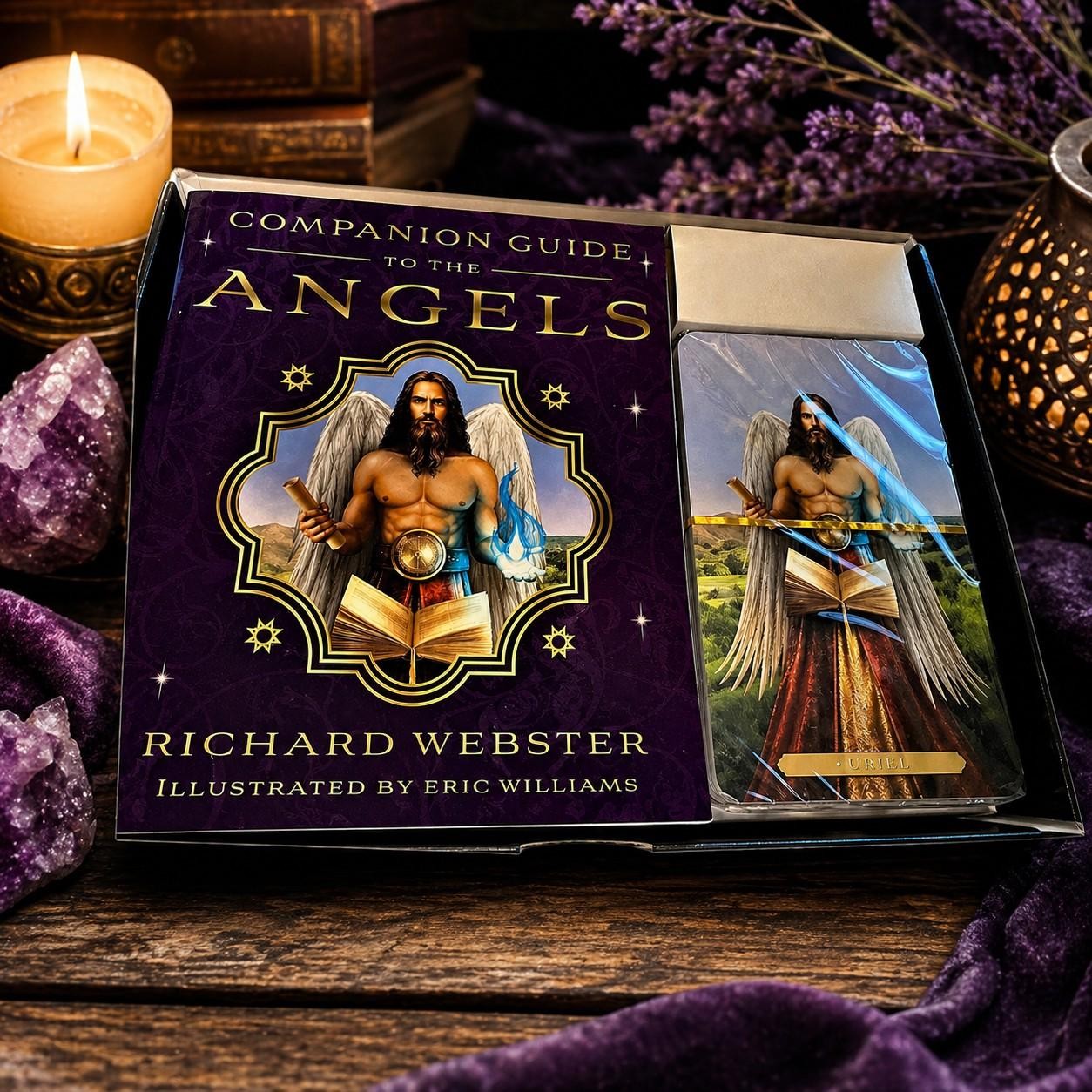 Oracle Of The Angels Deck Complete With GuidebookBy Richard Webster, llewellyn