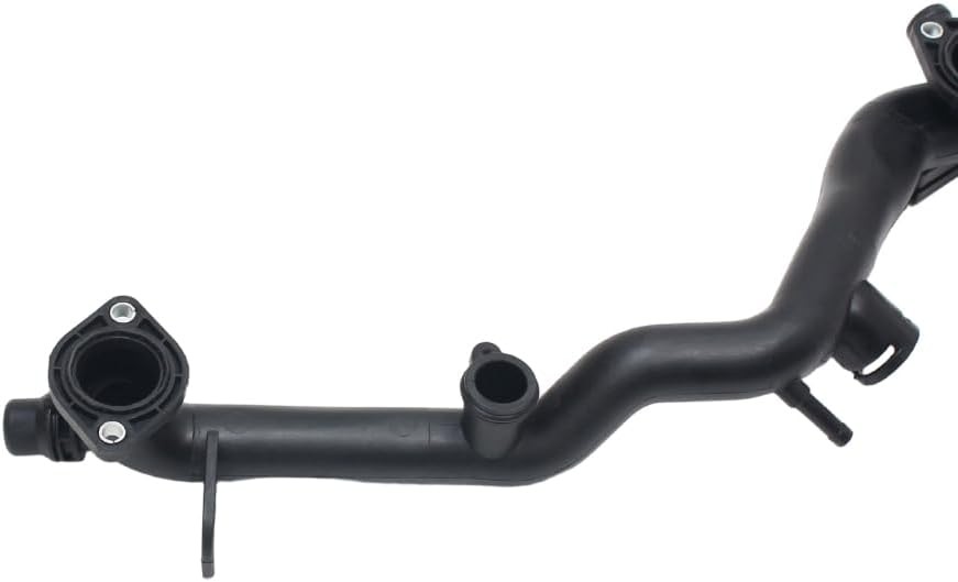 Engine Coolant Radiator Pipe Water Hose Replacement for Audi S5 A6 Black